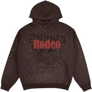 Rodeo Graphic Brown Hoodie